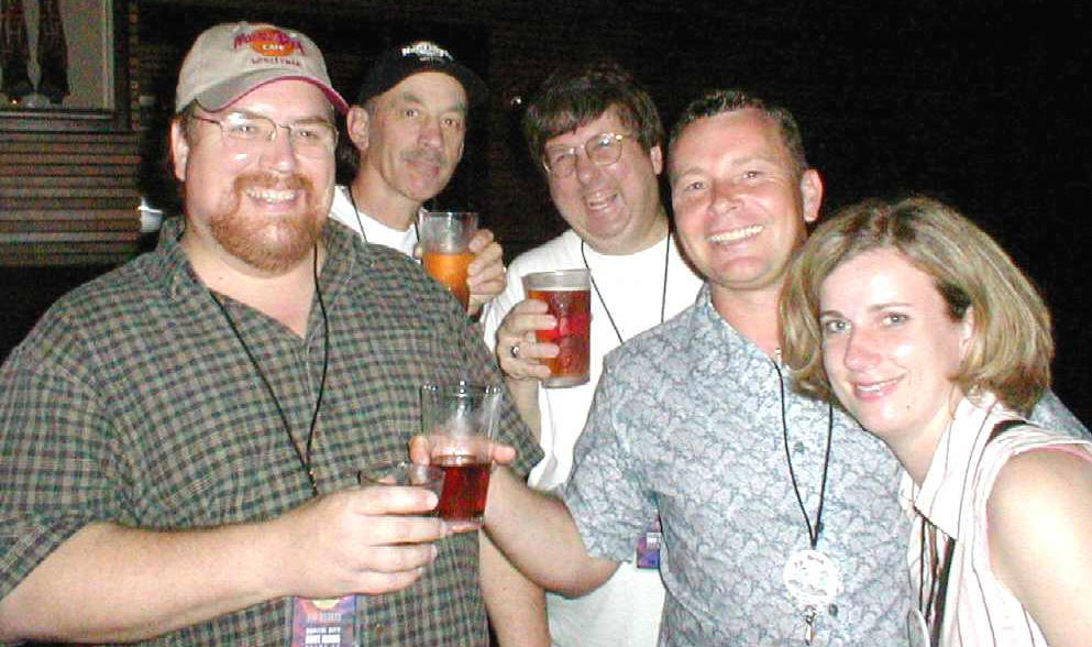 Mike, George, Floyd, Jim and Ariana @ Shot Round Up Event 2004