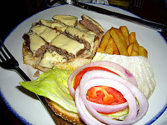 Sliced burger