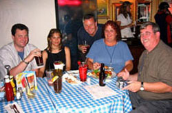 CJ, Nicole, Jim, Anne, Dick @ Skydome Shot Event 2002