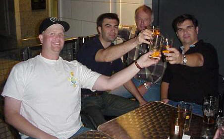 Joel, Dimos, Jerry, Ore @ Shot Meet 2002 in Toronto