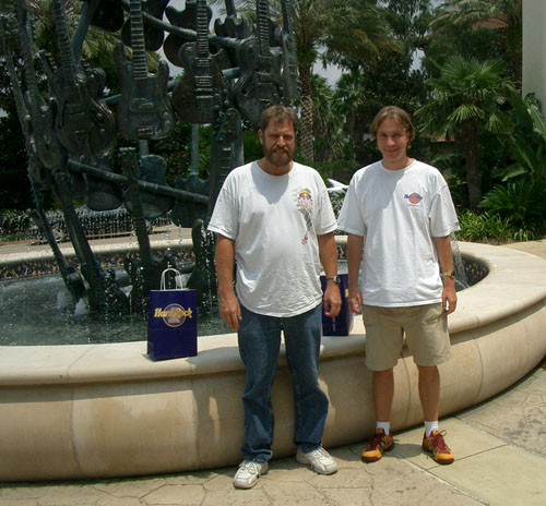 Andy and Chris in Orlando