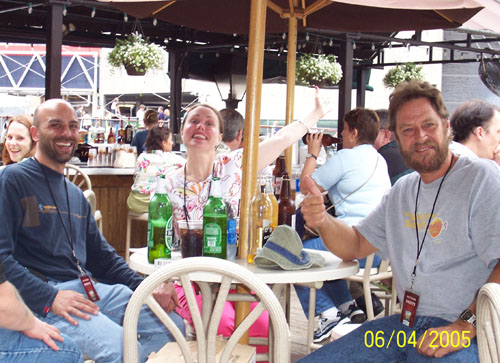 Baltimore cafe - Laura and Andy