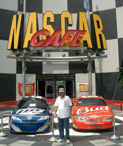 Andy at the Nascar Cafe
