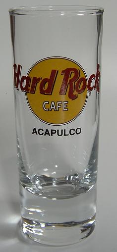 Hard Rock Cafe Bangkok 2003 Halloween Party mini pint glass shot Glass 