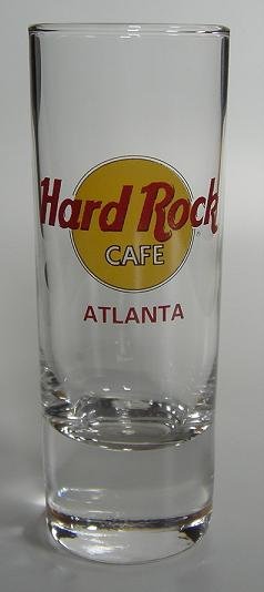 Hard Rock Cafe DETROIT Hurricane Glass HRC Logo Palm Trees Glassware 9.25" New! 